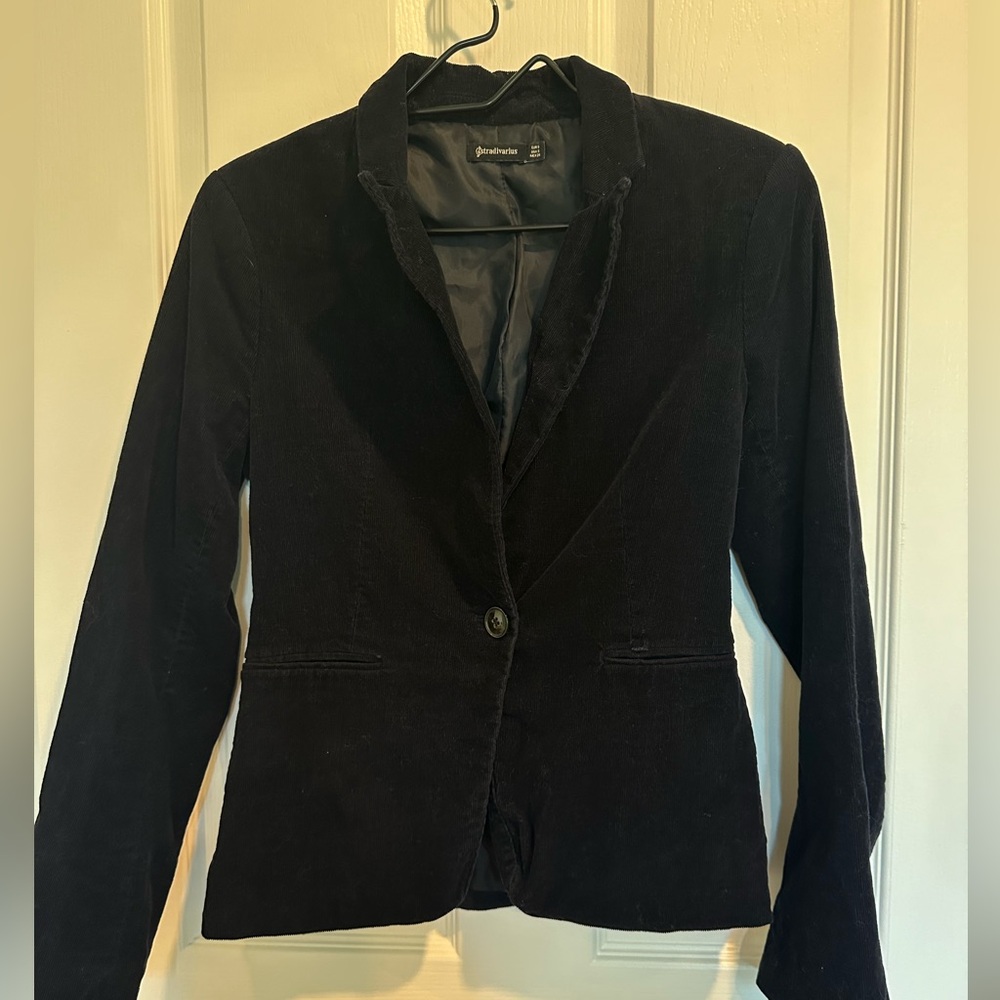 Navy Stradivarius Blazer Size S